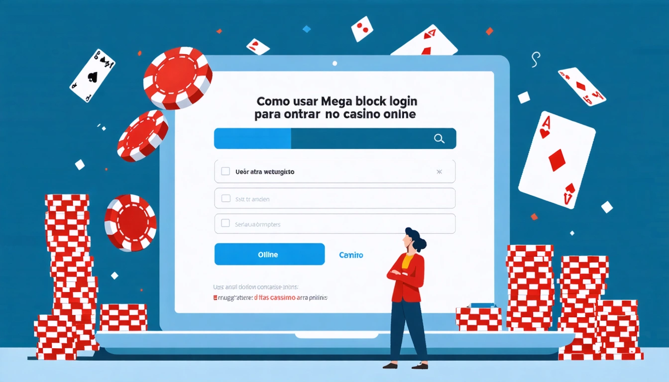 Como usar Mega block login para entrar no cassino online