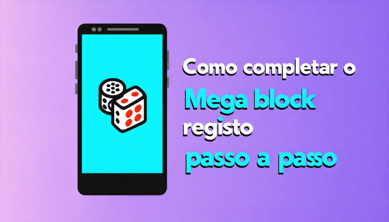 Como completar o Mega block registo passo a passo